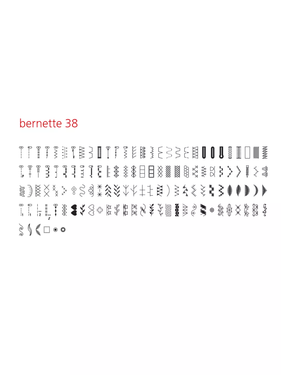 Bernina Bernette b38
