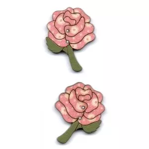 Декоративные пуговицы "Розы" Декоративные пуговицы "Розы"