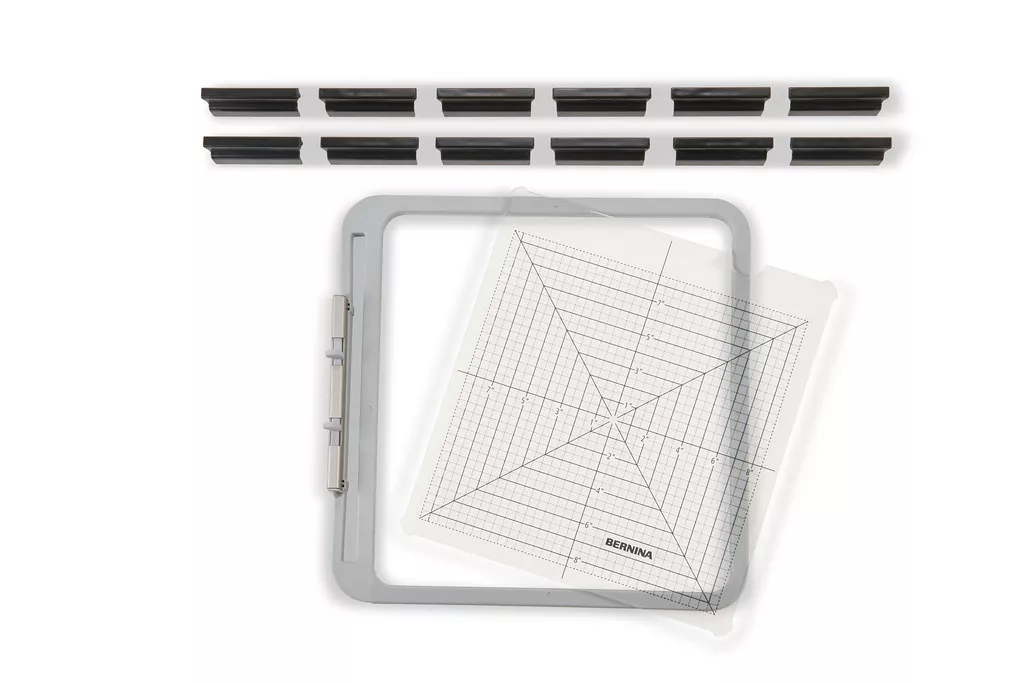 Пяльцы с зажимами малые, 16,5х16,5 см