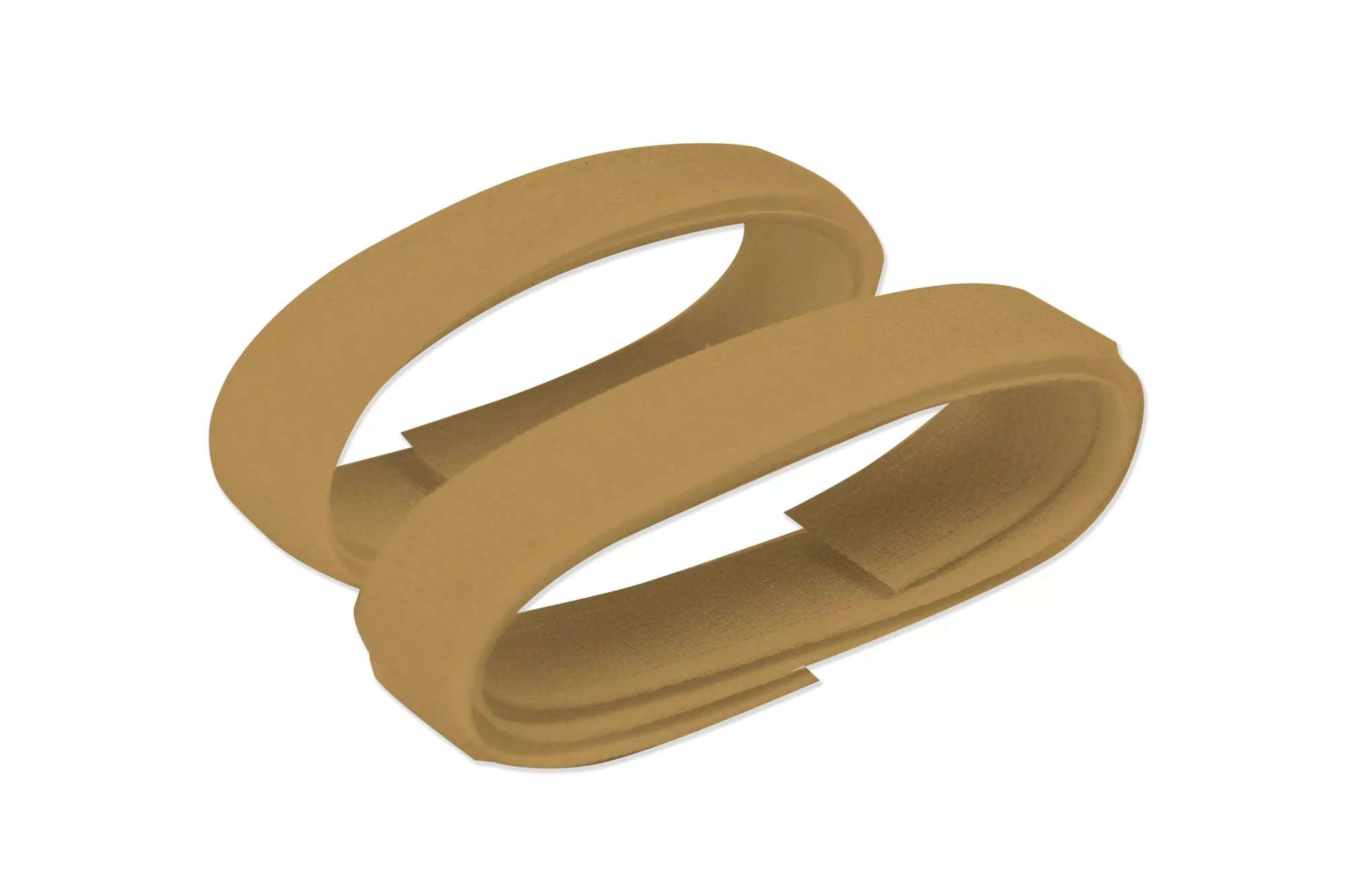 AF-SA25 Застежка-липучка 20мм х 60см, светло-коричневый