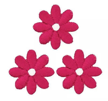 Prym 926724 Термоаппликация Цветы малые, ярко-розовые Prym 926724 Термоаппликация Цветы малые, ярко-розовые