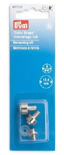 Prym 673117 Набор насадок для удаления кнопок Color Snaps