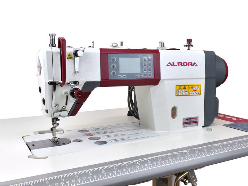 Прямострочная промышленная швейная машина Aurora A-8E (Дизайнерские строчки)