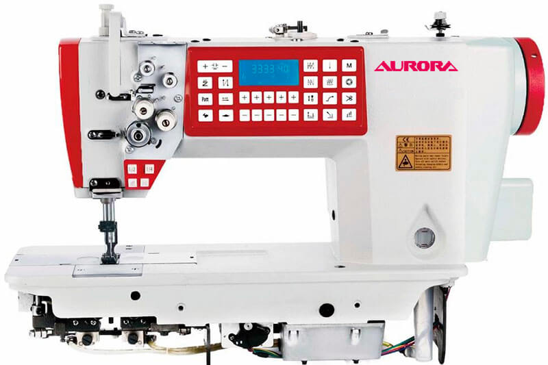 Двухигольная промышленная швейная машина Aurora A-3528