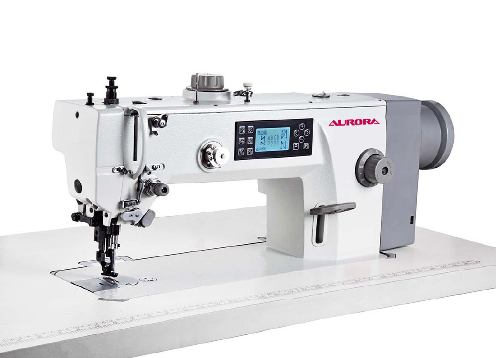 Прямострочная промышленная швейная машина с шагающей лапкой Aurora A-611-D3 с прямым приводом