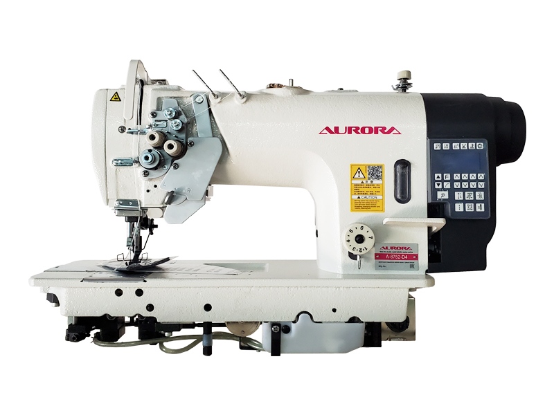Двухигольная промышленная швейная машина Aurora A-8752-D4 (Прямой привод)