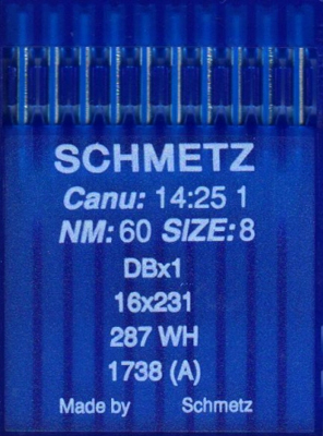 SCHMETZ Иглы промышленные DBx1 №60 10 шт.