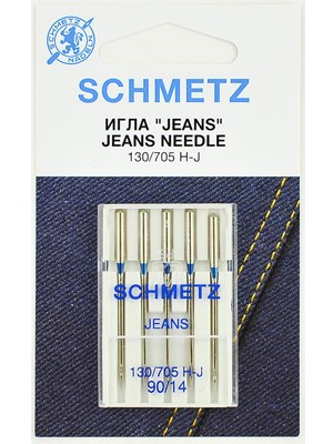 SCHMETZ Иглы для джинсы №90, 5 шт.