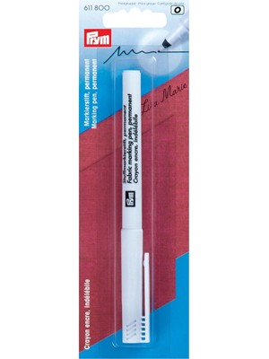 PRYM 611800 Маркер для ткани, экстра тонкий, перманентный, черный