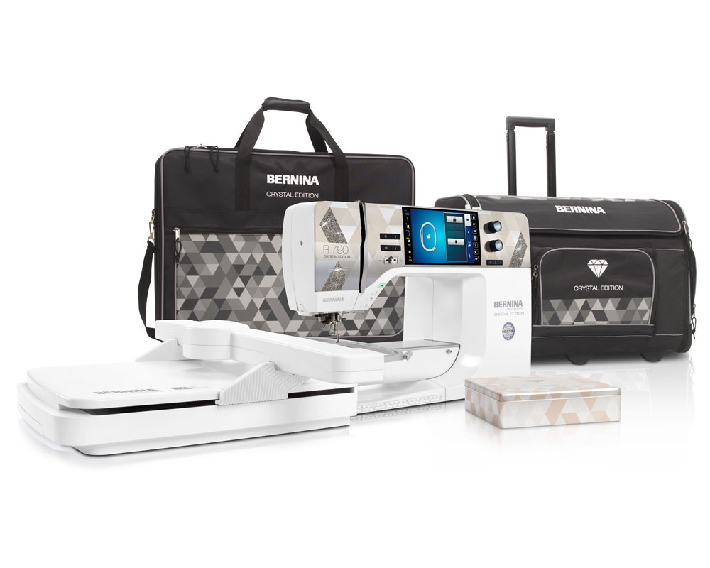 Bernina 790 Crystal Edition с вышивальным модулем