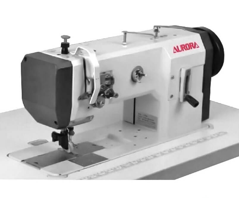 Прямострочная швейная машина с двойной подачей материала A-1243 Aurora