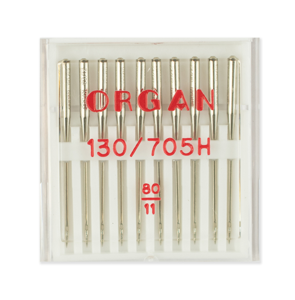 ORGAN Иглы для швейных машин универсальные №80 (10 шт.)