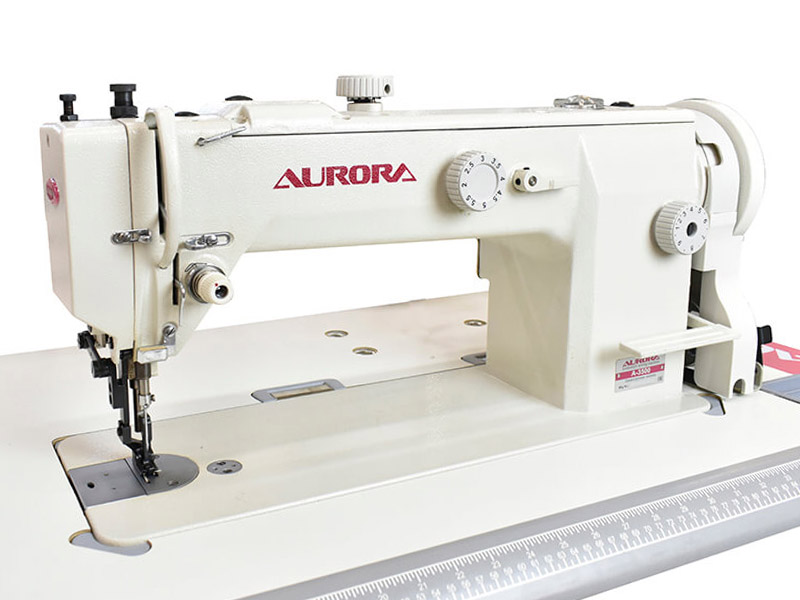 Прямострочная промышленная швейная машина с шагающей лапкой A-3500 Aurora