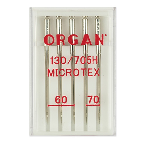 ORGAN Иглы для швейных машин микротекс №60-70 (5 шт.)