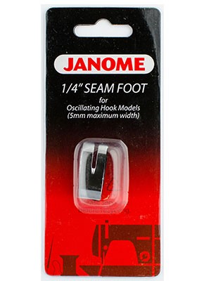 JANOME 200-330-008 Лапка для отстрочки по краю с ограничителем 1/4 (вертикальный челнок)