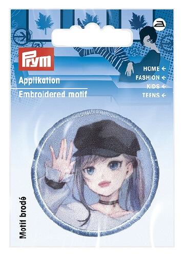 PRYM 926082 Термоаппликация K-Pop Девочка в кепке