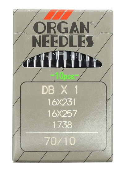 ORGAN Иглы промышленные DBx1 №70 10 шт.
