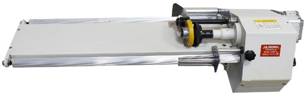Промышленная машина для нарезания бейки с чулка одним ножом aurora a-901d (прямой привод)
