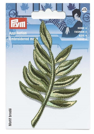 PRYM 926673 Термоаппликация "Лист пальмы" 1 шт.