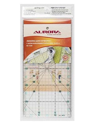 AURORA AU-3015 Линейка для пэчворка, 15x30 см