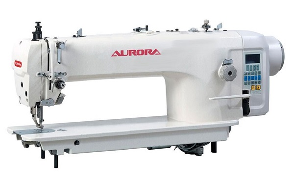 Промышленная швейная машина с унисонной подачей и увеличенным вылетом рукава Aurora A-9622 с прямым приводом и автоматическими функциями