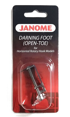 JANOME 200-340-001 Лапка для штопки с открытой подошвой (горизонтальный челнок)