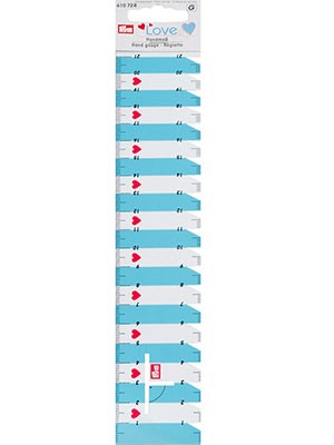PRYM 610728 Линейка Prym Love для разметки и измерения, 21 см