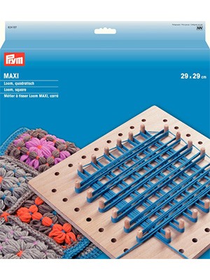 PRYM 624157 Набор для плетения на колышках Loom MAXI для квадратов