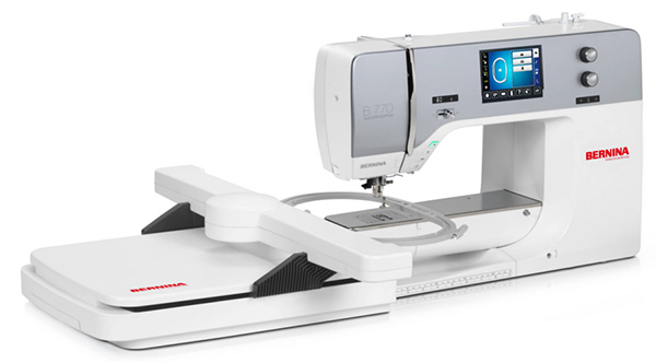 Швейно-вышивальная машина Bernina 770QE с вышивальным модулем купить в Москве